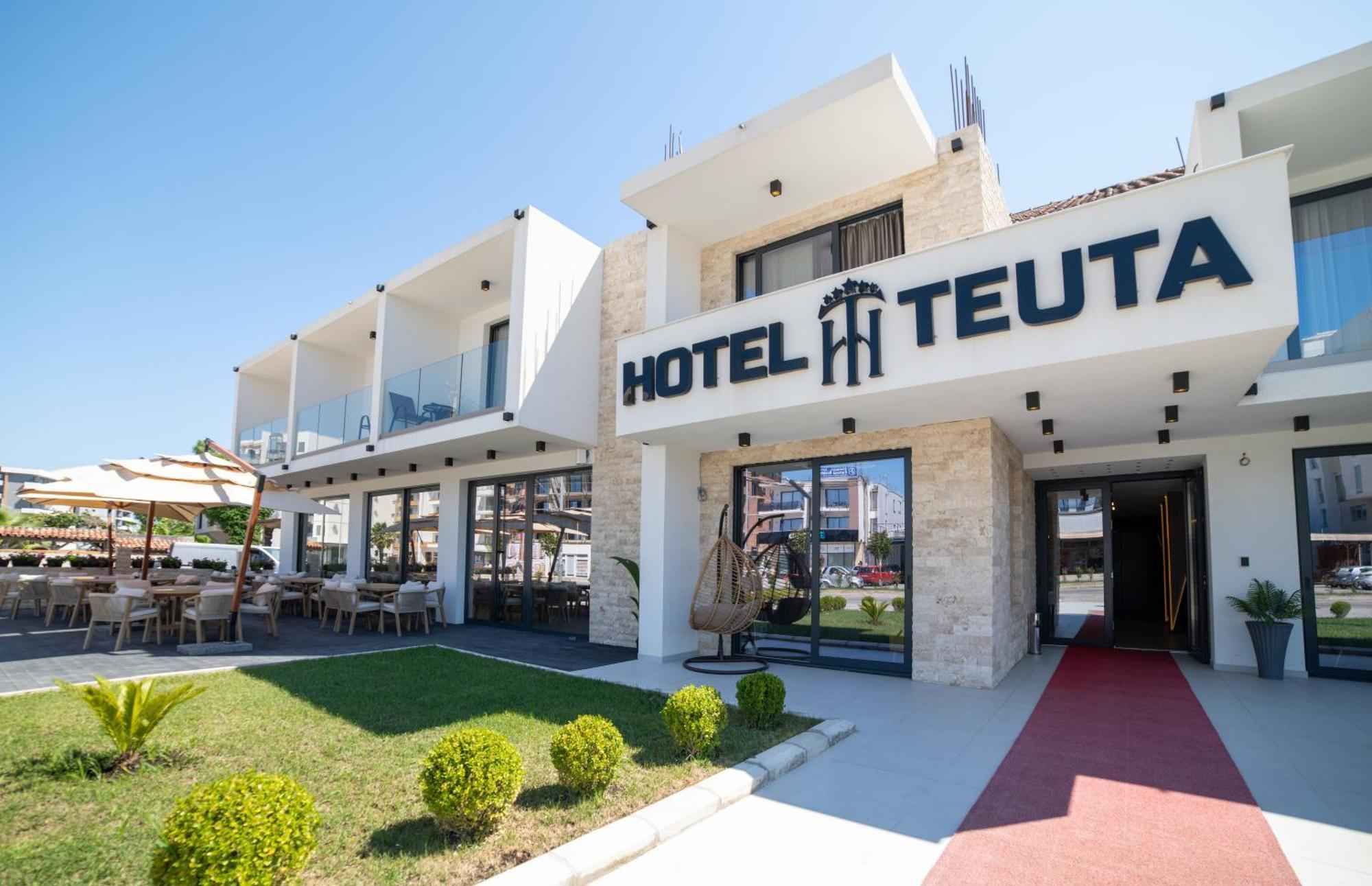 Hotel Teuta Ulcinj Buitenkant foto